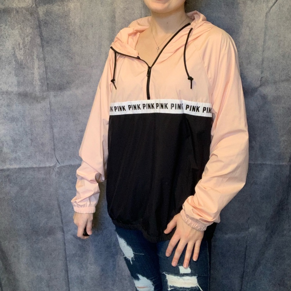 PINK Victoria’s Secret anorak wind breaker